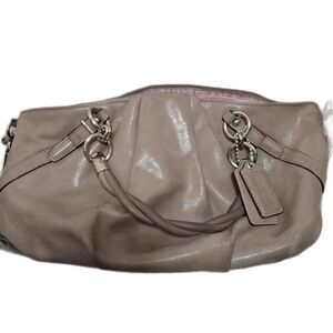 Coach Silver Sophia Madison Grey Shoulder Bag Purse J1293-F22563